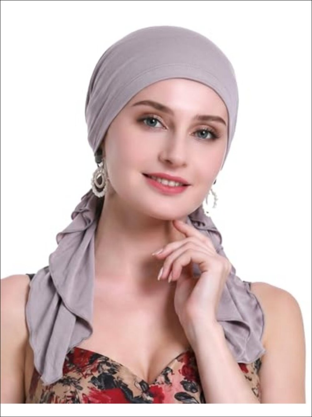Soft Breathable Chemo Headwear Turban for Cancer Patients Hair Loss Cover